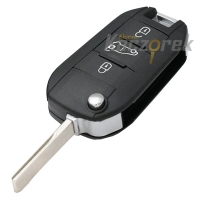 Citroen 049 - surový klíč - dálkové ovládání - Peugeot-Citroen-Opel